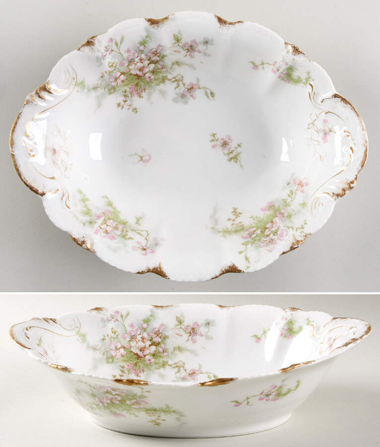 Schleiger 146 10" Oval Vegetable Bowl by Haviland-1