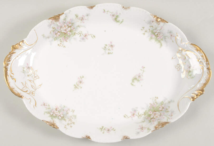 Schleiger 146 16" Oval Serving Platter by Haviland-1