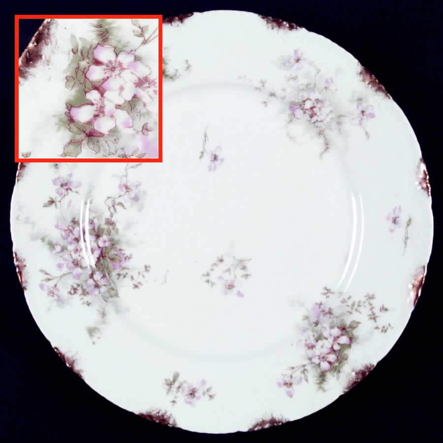 Schleiger 146 Dinner Plate by Haviland-1