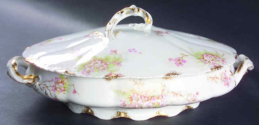 Schleiger 146 Oval Covered Vegetable by Haviland-1