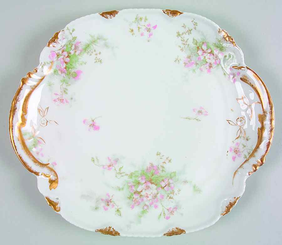 Schleiger 146 Square Handled Cake Plate by Haviland-1