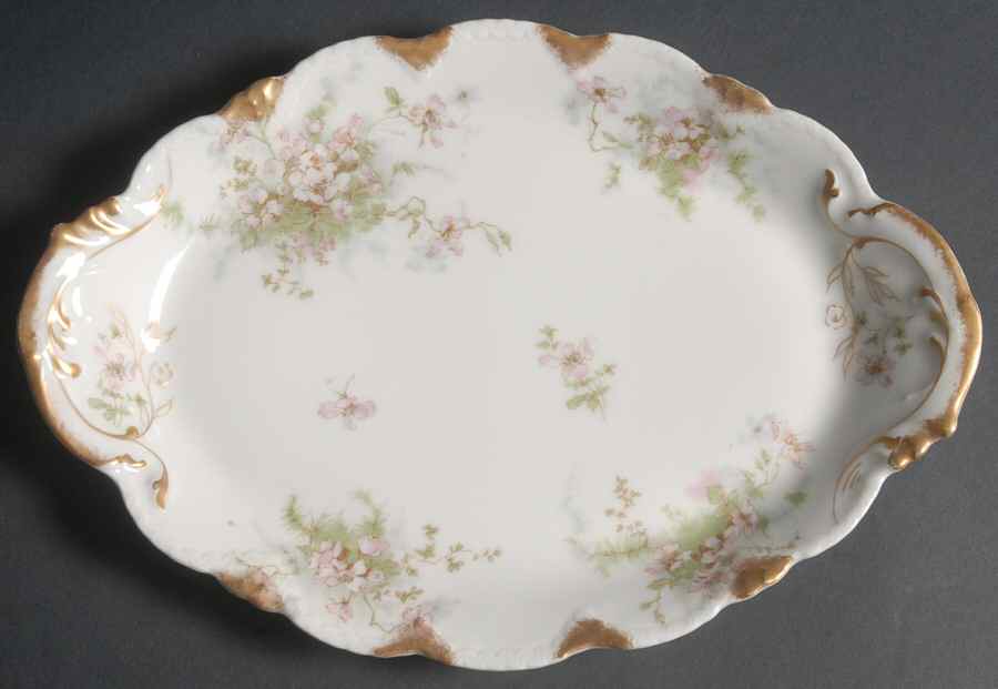Schleiger 146 12" Oval Serving Platter by Haviland-1