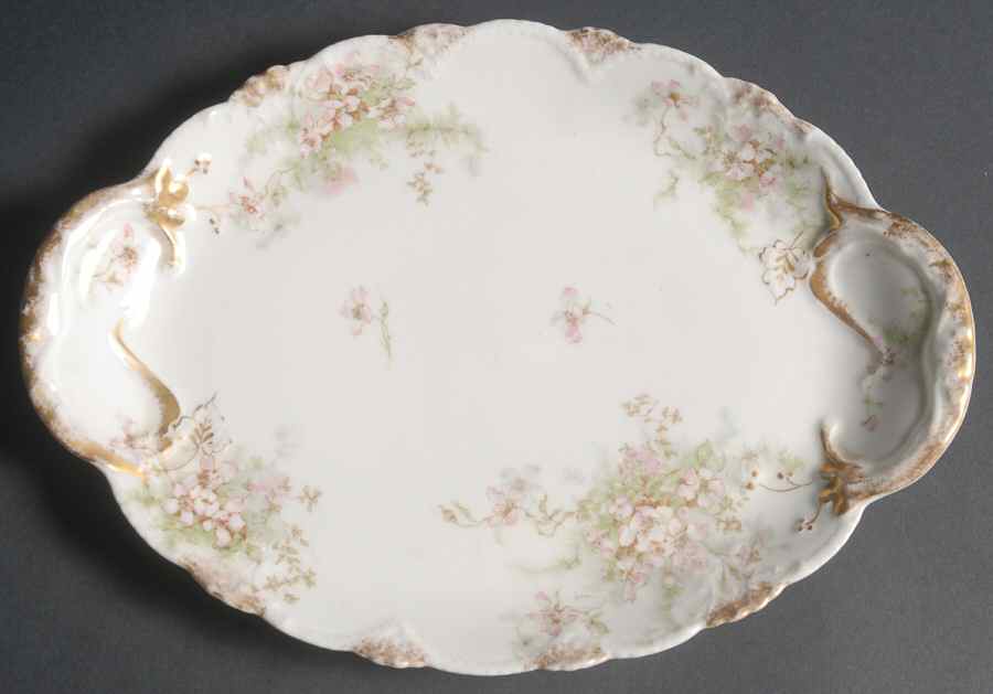 Schleiger 146 11" Oval Serving Platter by Haviland-1