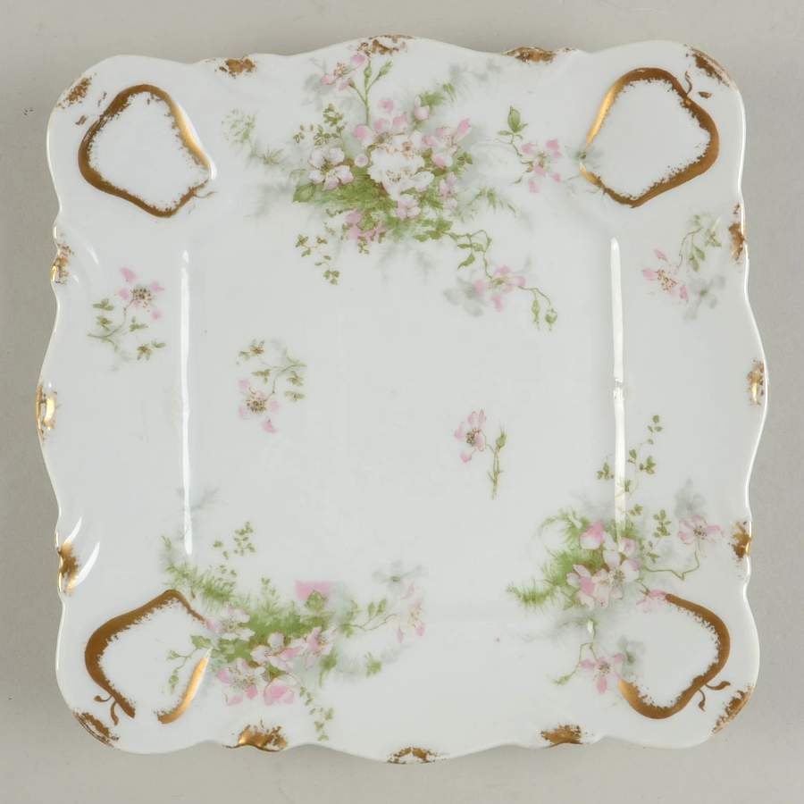 Schleiger 146 Square Cake Plate by Haviland-1
