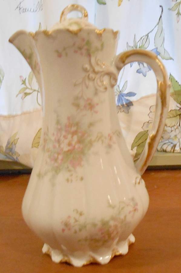 Schleiger 146 Chocolate Pot & Lid by Haviland-1