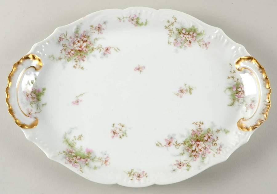 Schleiger 146A 16" Oval Serving Platter by Haviland-1