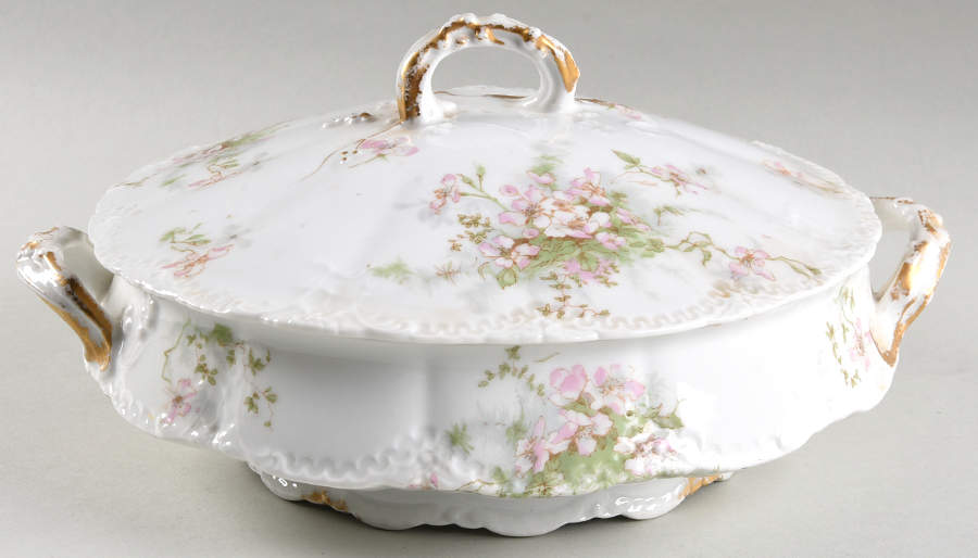 Schleiger 146B Round Covered Vegetable by Haviland-1