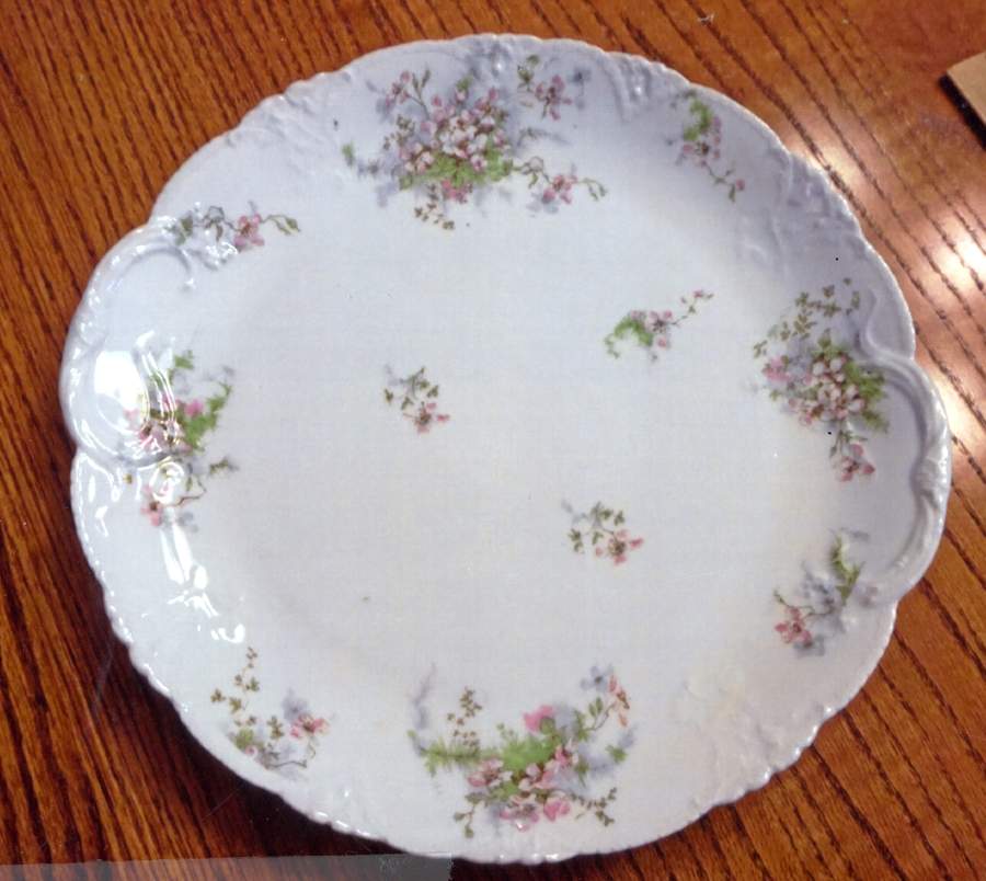 Schleiger 146B Cake Plate by Haviland-1