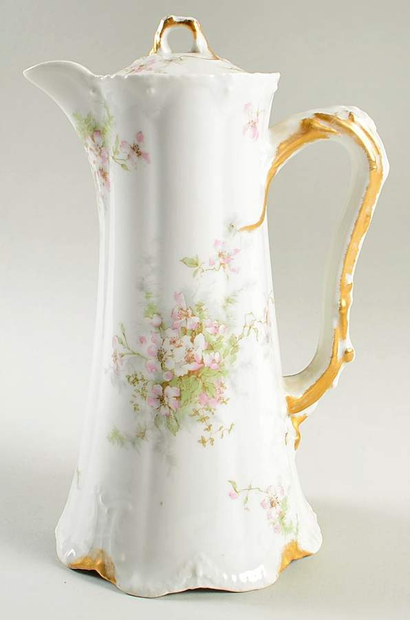 Schleiger 146B Chocolate Pot & Lid by Haviland-1