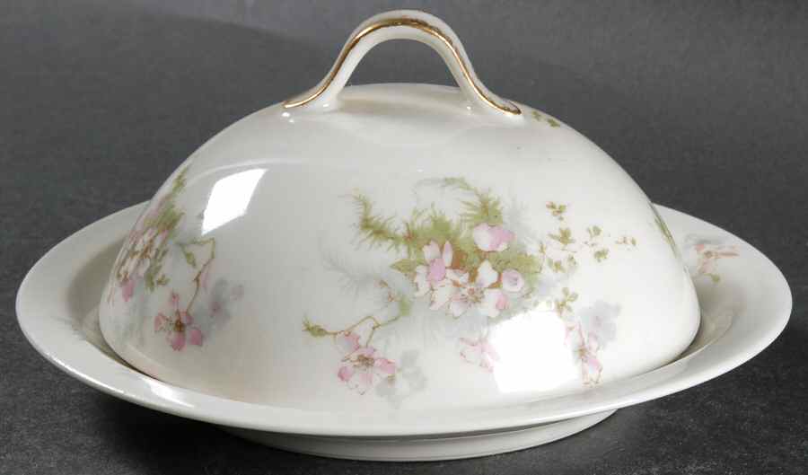 Schleiger 146D Round Covered Butter by Haviland-1