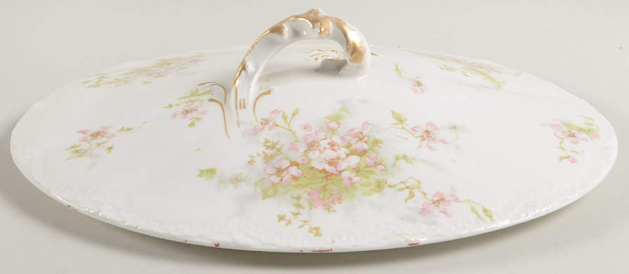 Schleiger 146E Lid for Oval Vegetable by Haviland-1