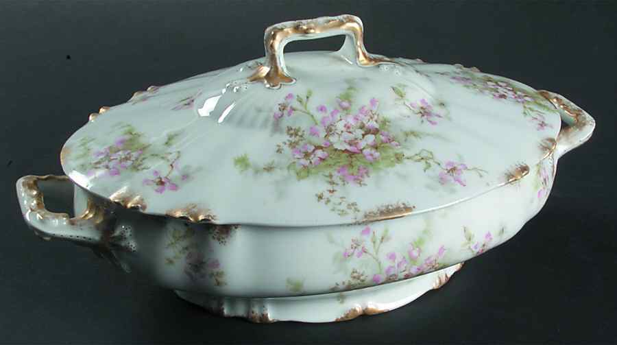 Schleiger 146h Oval Covered Vegetable by Haviland-1