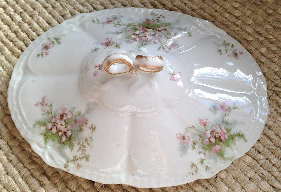 Schleiger 146l Lid for Oval Vegetable by Haviland-1