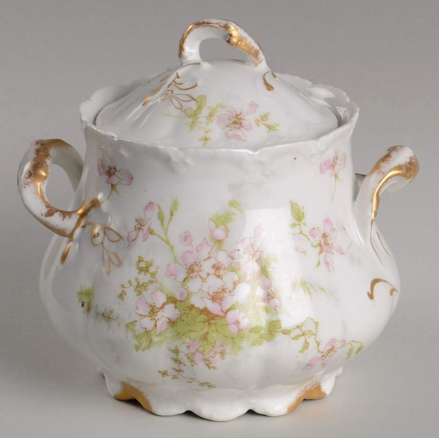 Schleiger 146M Sugar Bowl & Lid by Haviland-1