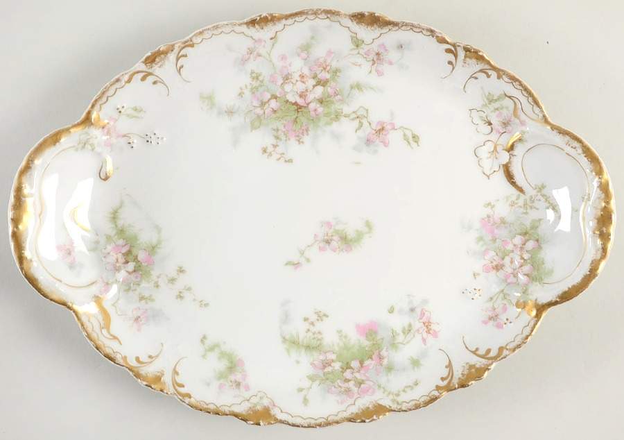 Schleiger 146N 11" Oval Serving Platter by Haviland-1