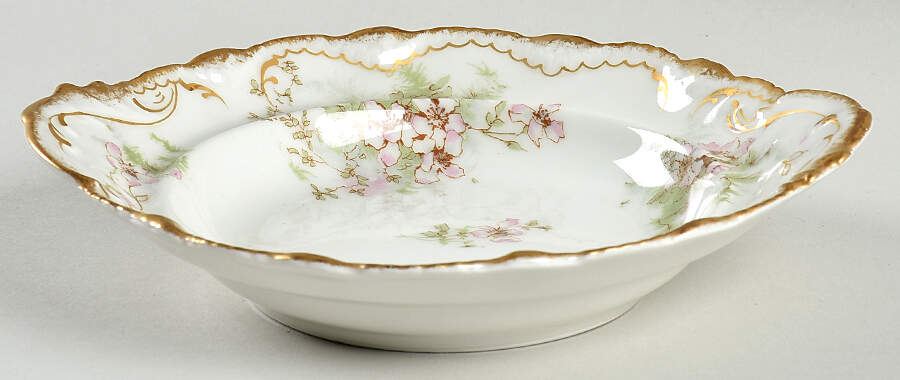 Schleiger 146N Round Butter No Lid by Haviland-1