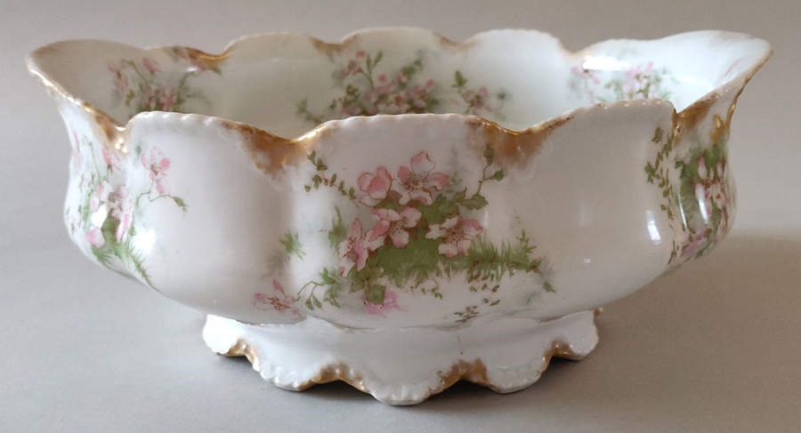 Schleiger 146O 10" Large Salad Serving Bowl by Haviland-1