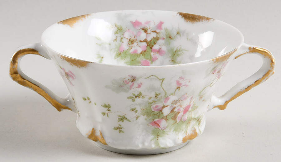 Schleiger 146O Flat Bouillon Cup by Haviland-1