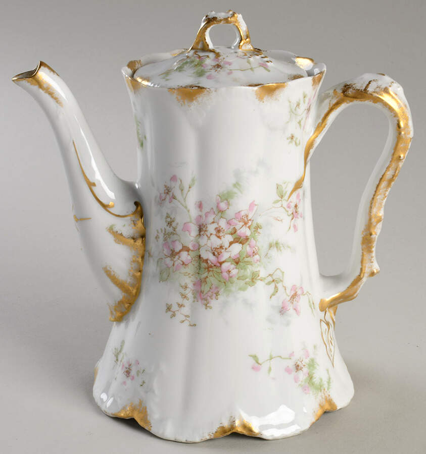 Schleiger 146O Coffee Pot & Lid by Haviland-1