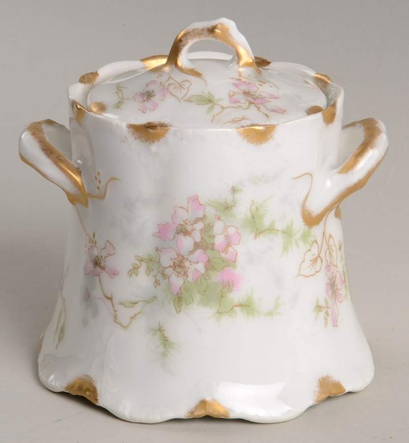 Schleiger 146O Sugar Bowl & Lid by Haviland-1