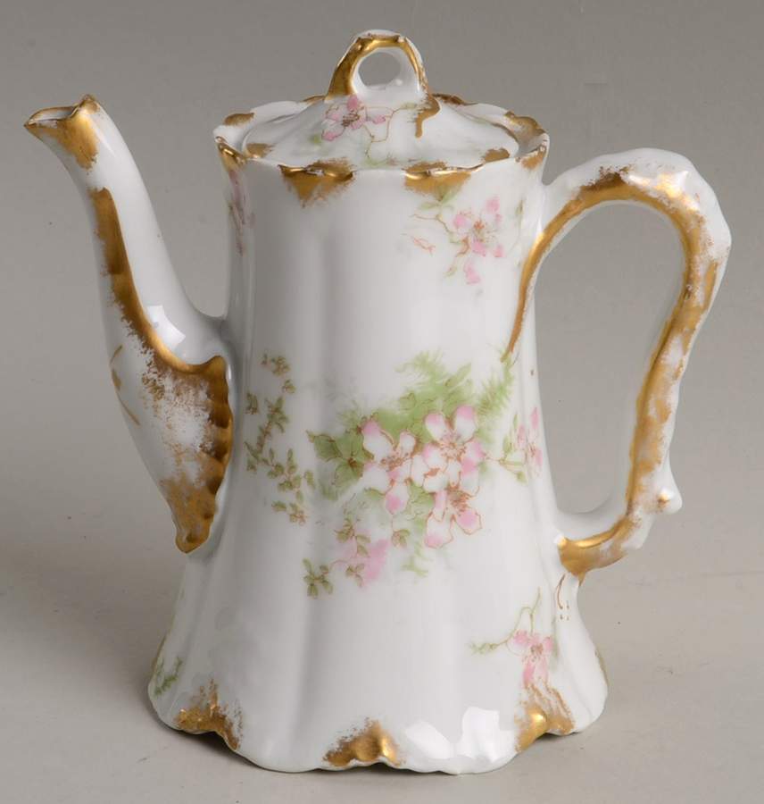 Schleiger 146O Individual Coffee Pot & Lid by Haviland-1