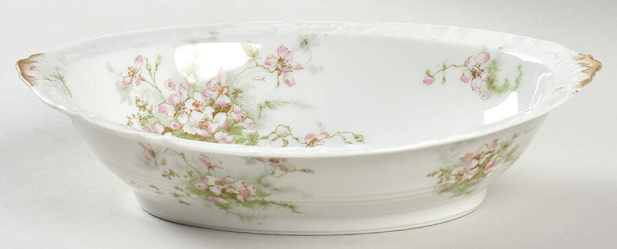 Schleiger 146P 8" Oval Vegetable Bowl by Haviland-1