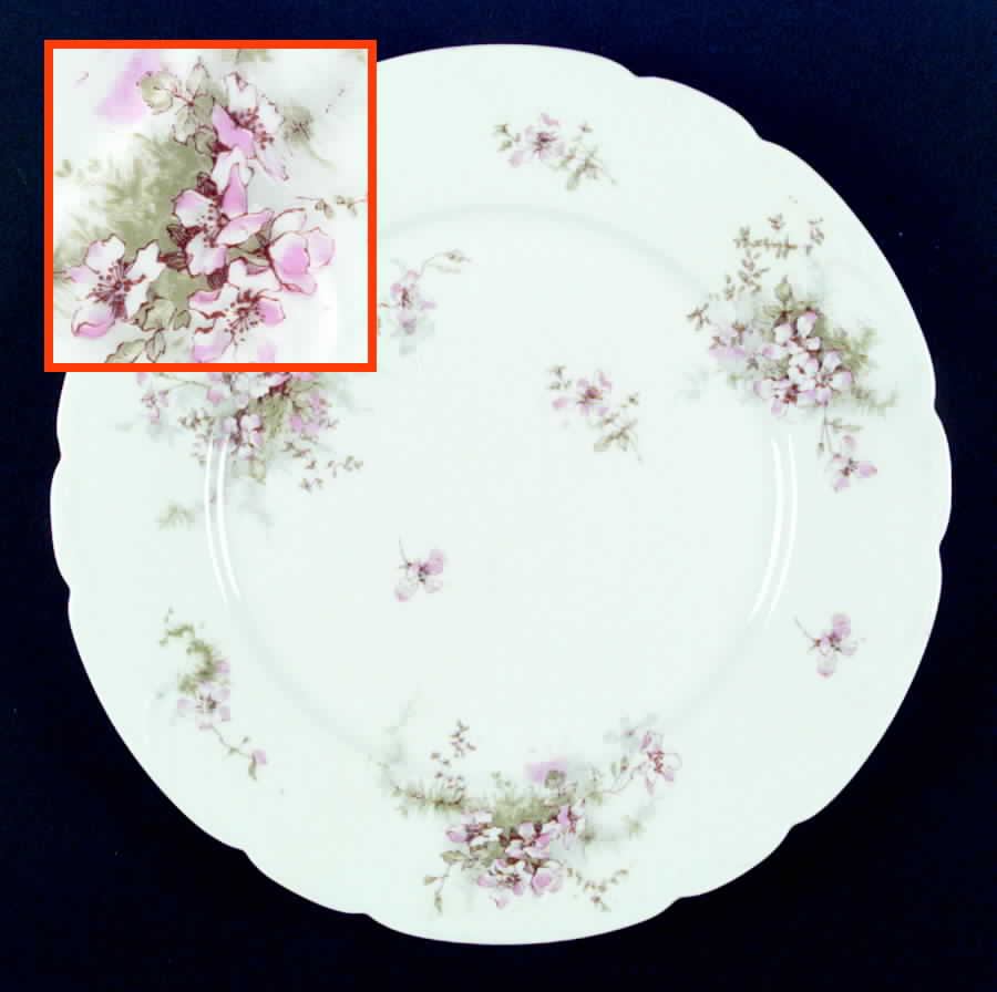 Schleiger 146P Dinner Plate by Haviland-1