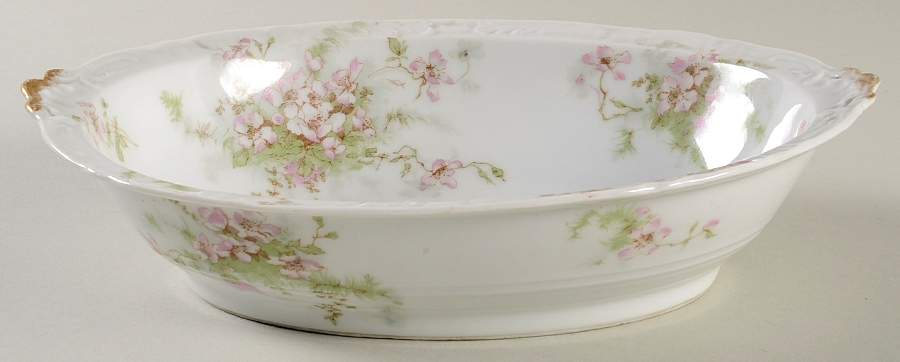 Schleiger 146P 9" Oval Vegetable Bowl by Haviland-1