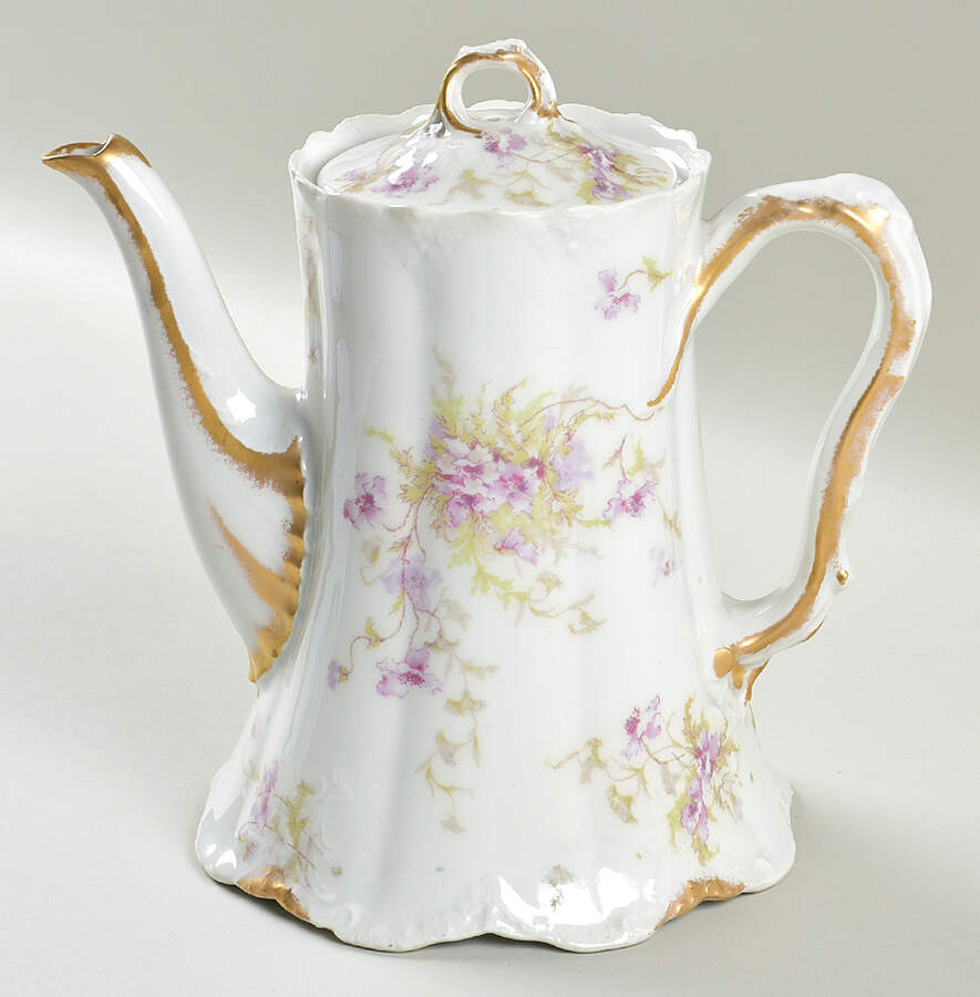 Schleiger 147D Coffee Pot & Lid by Haviland-1