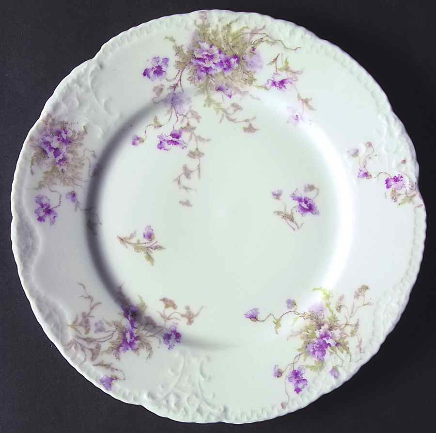 Schleiger 147D Luncheon Plate by Haviland-1