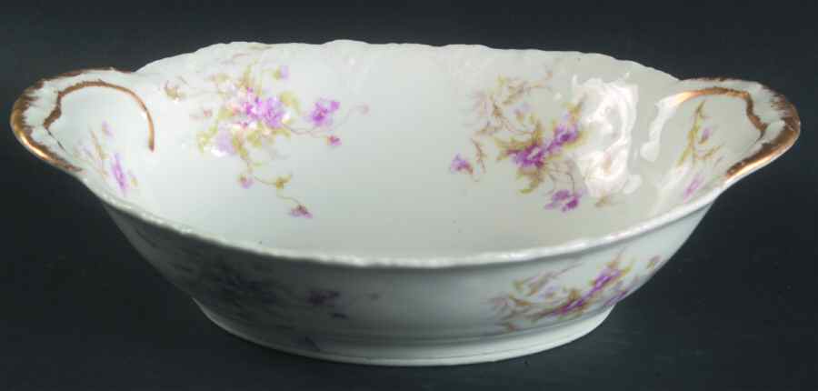 Schleiger 147D 10" Oval Vegetable Bowl by Haviland-1
