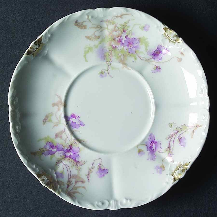Schleiger 147q Saucer for Flat Cup by Haviland-1