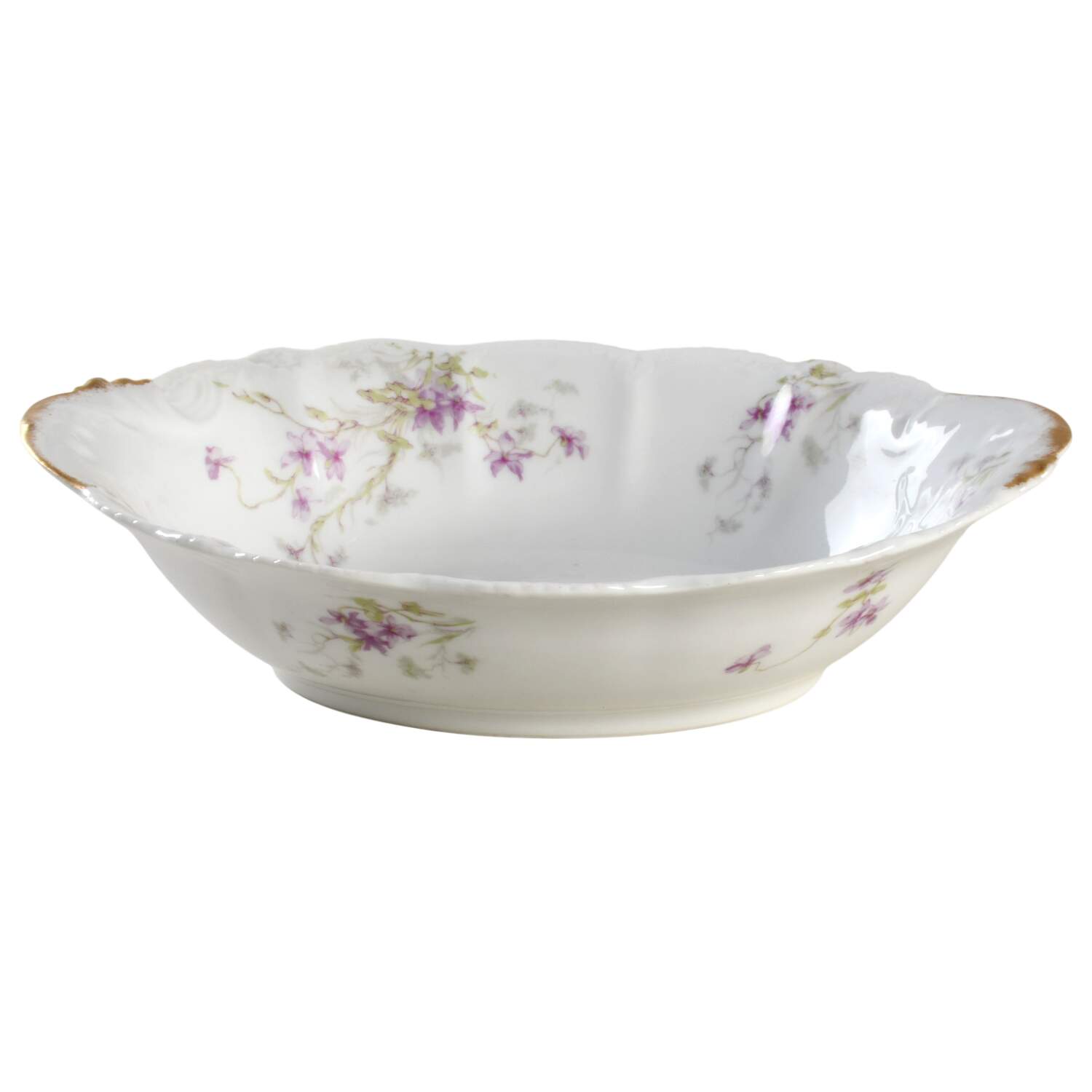 Schleiger 148a 10" Oval Vegetable Bowl by Haviland-1