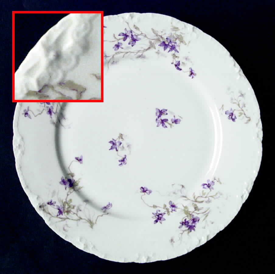 Schleiger 148a Dinner Plate by Haviland-1
