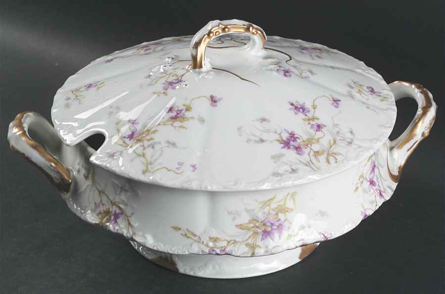 Schleiger 148G Tureen &  Lid by Haviland-1