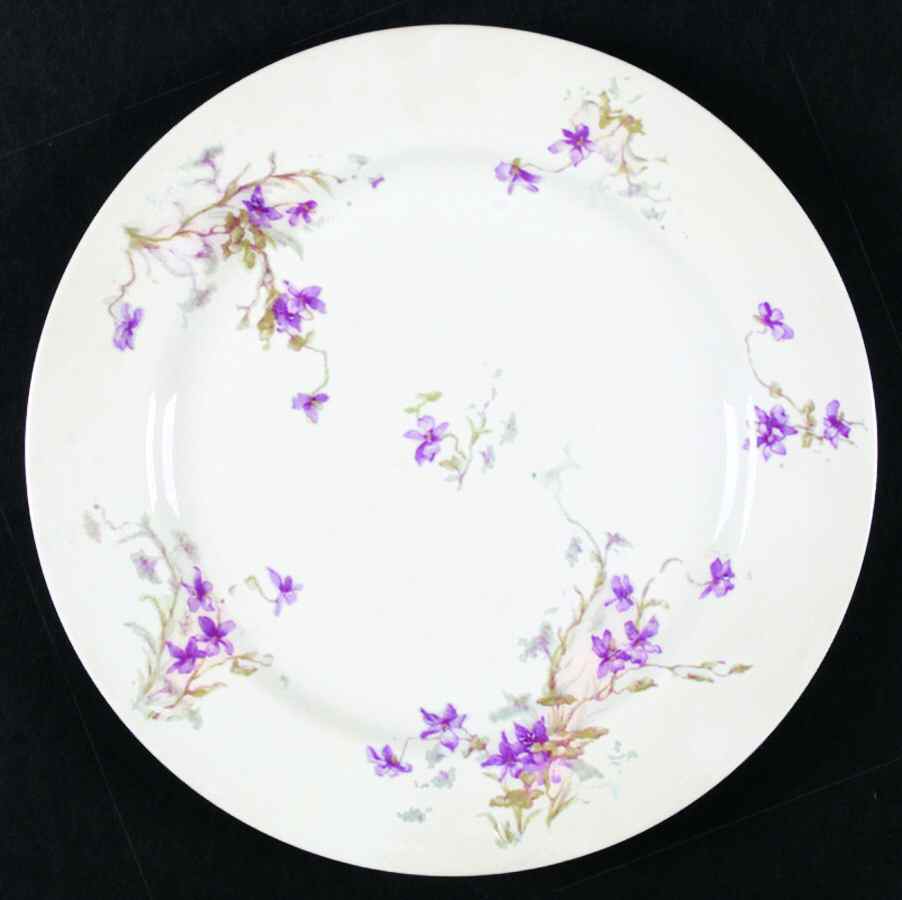 Schleiger 148k Dinner Plate by Haviland-1