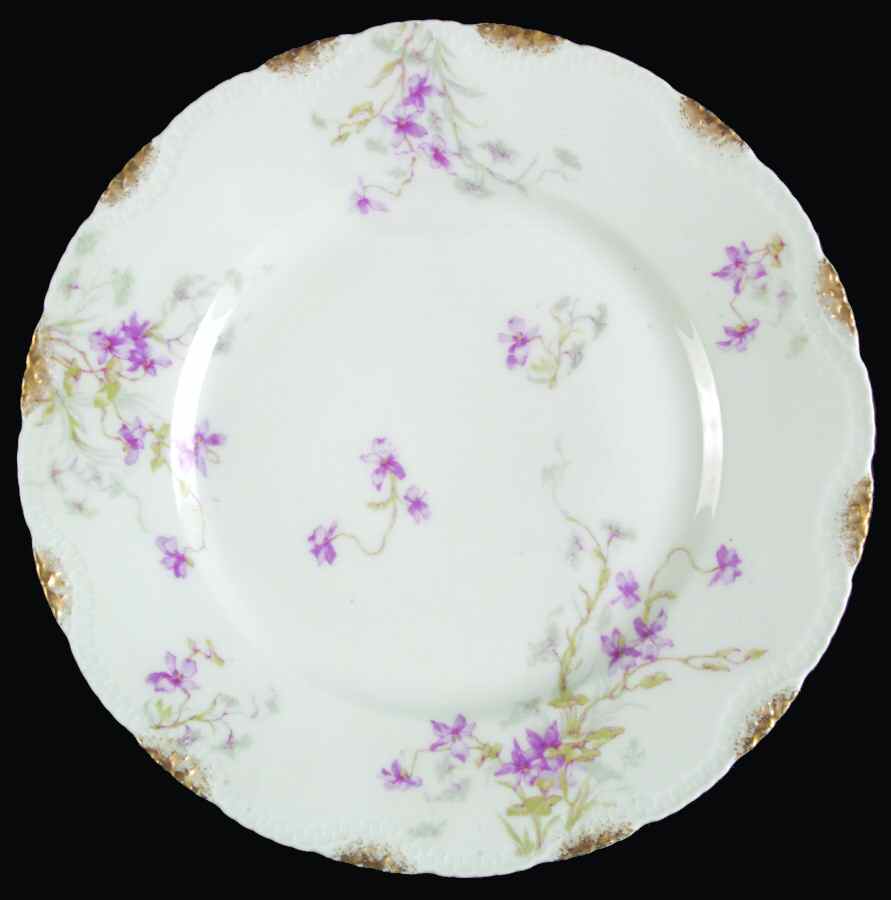 Schleiger 148o Luncheon Plate by Haviland-1