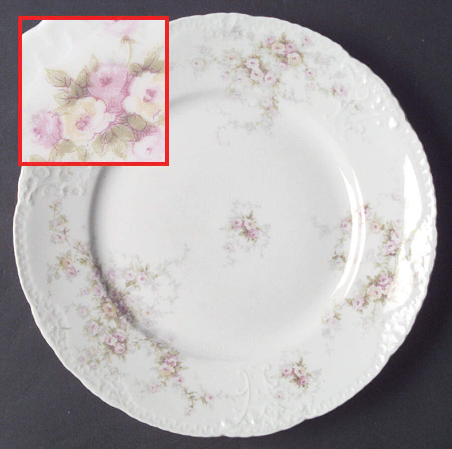 Schleiger 149 Luncheon Plate by Haviland-1