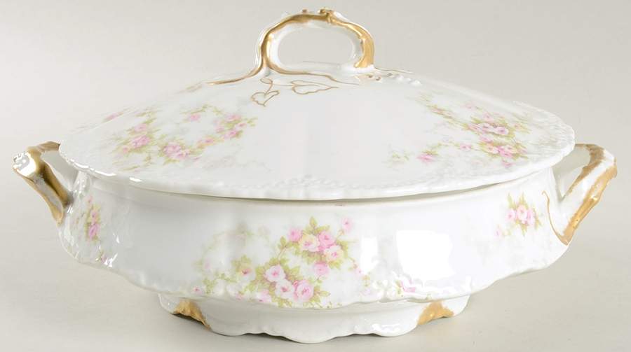 Schleiger 149 Round Covered Vegetable by Haviland-1
