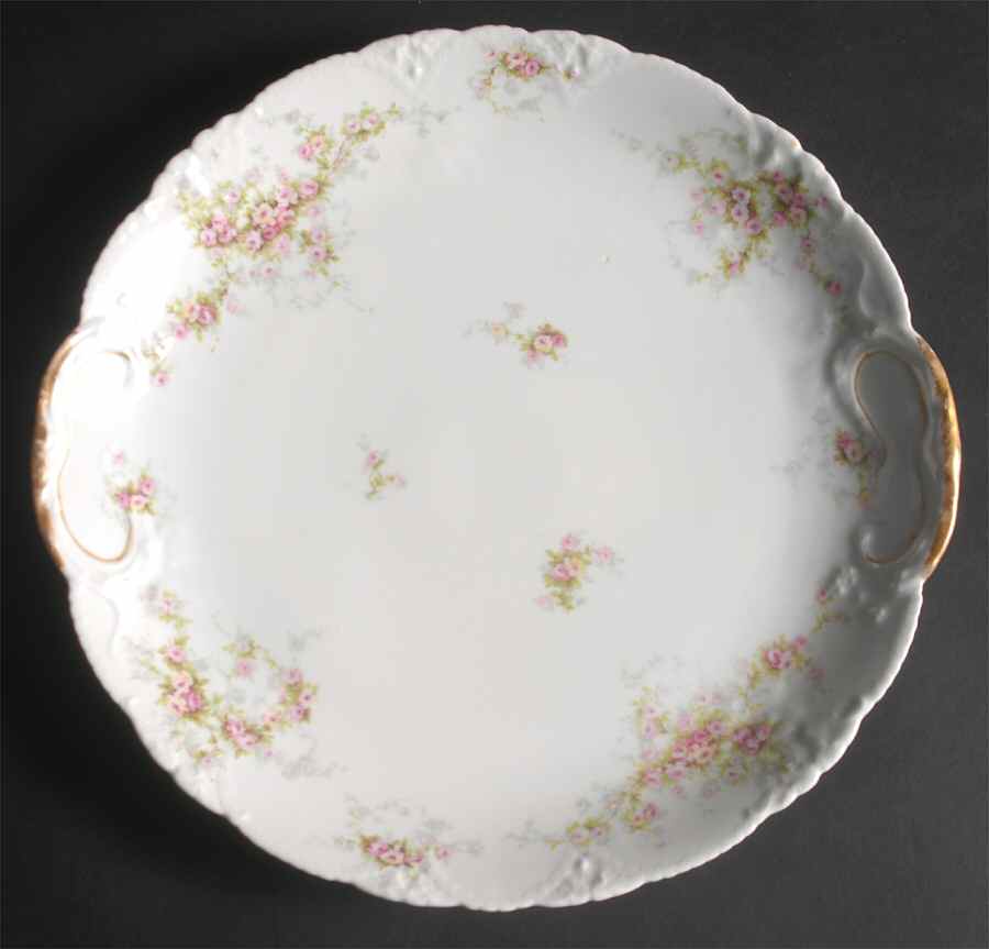 Schleiger 149 13" Chop Plate (Round Platter) by Haviland-1