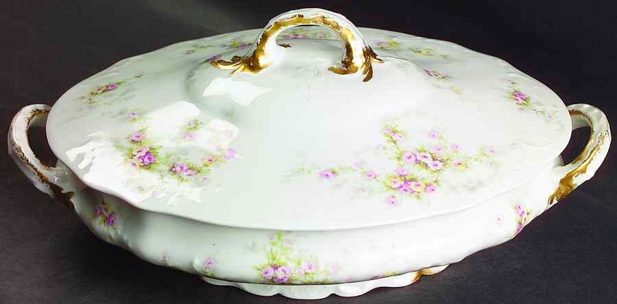 Schleiger 149B Oval Covered Vegetable by Haviland-1