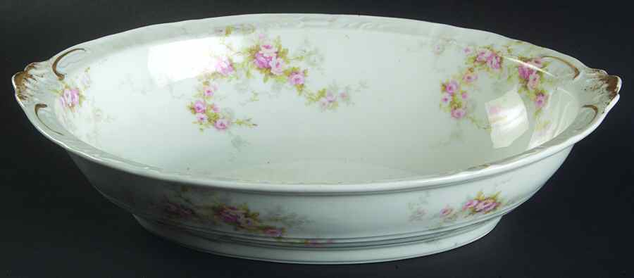 Schleiger 149B 10" Oval Vegetable Bowl by Haviland-1