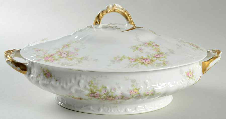 Schleiger 149B Oval Covered Vegetable by Haviland-1