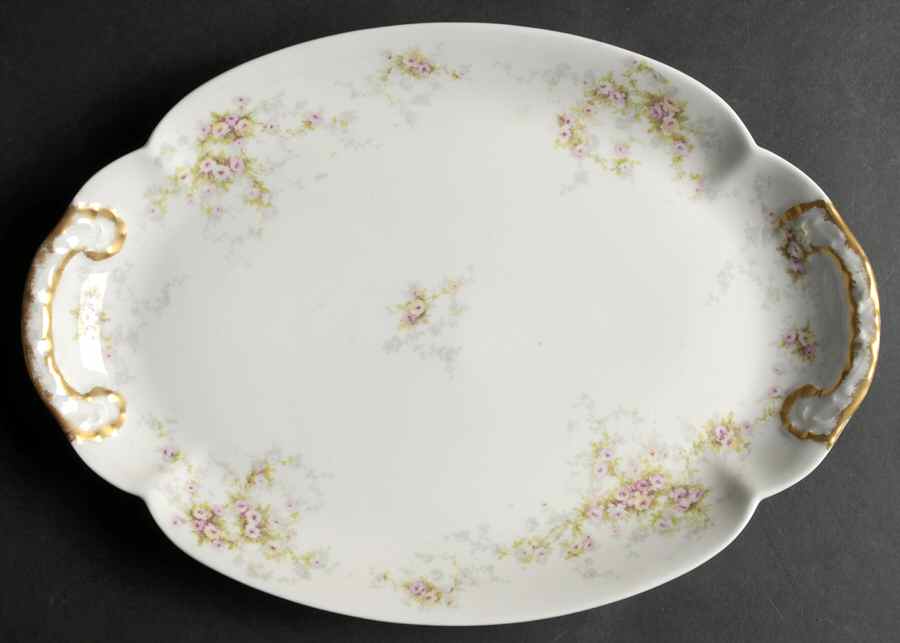 Schleiger 149c 13" Oval Serving Platter by Haviland-1