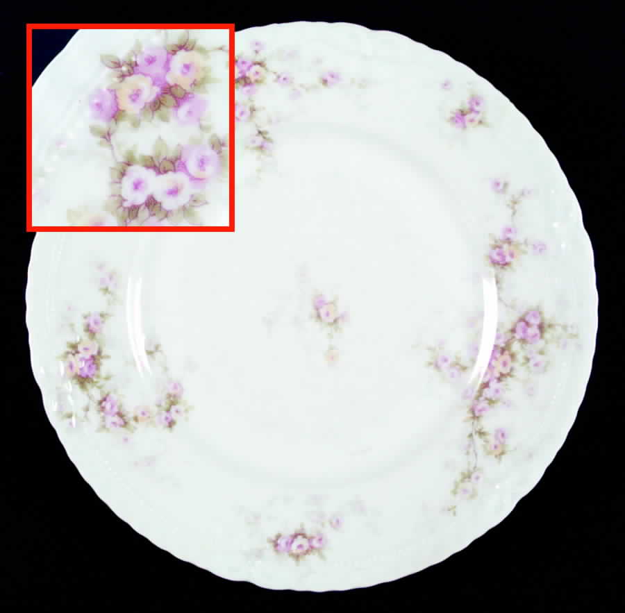 Schleiger 149F Luncheon Plate by Haviland-1