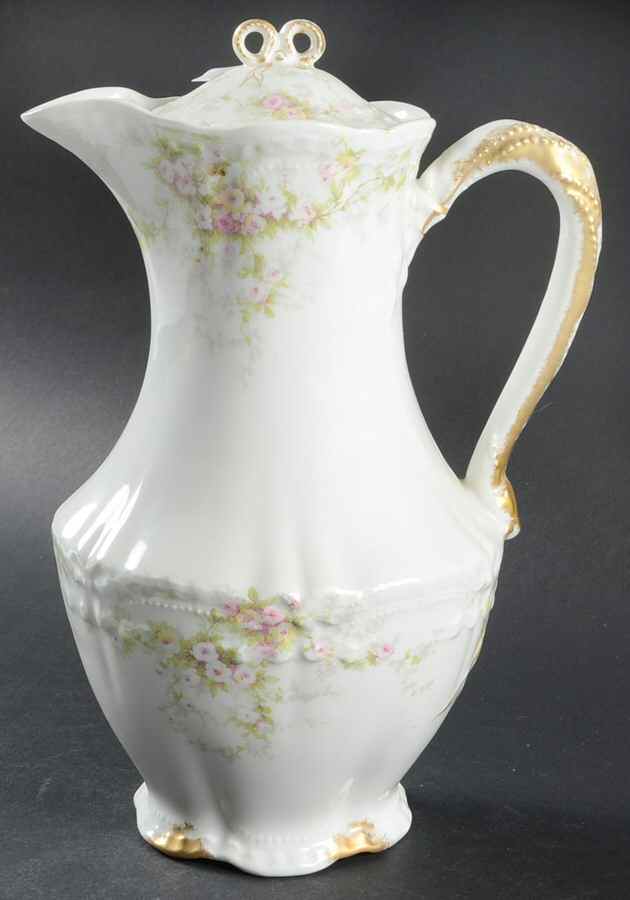 Schleiger 149F Chocolate Pot & Lid by Haviland-1