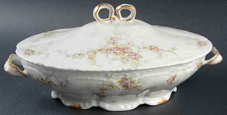 Schleiger 149F Oval Covered Vegetable by Haviland-1