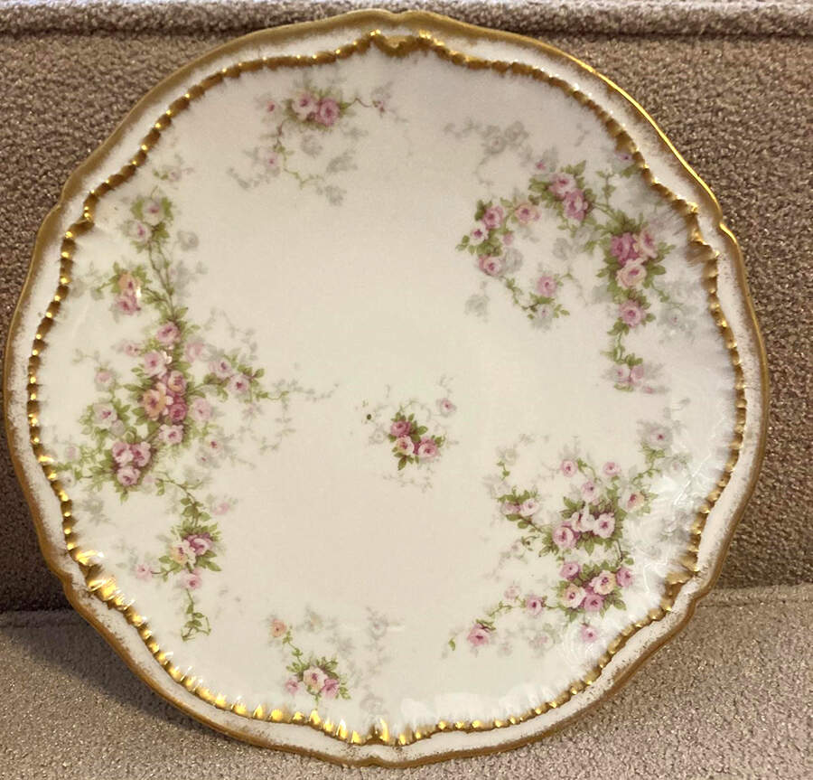 Schleiger 149k Coupe Salad Plate by Haviland-1