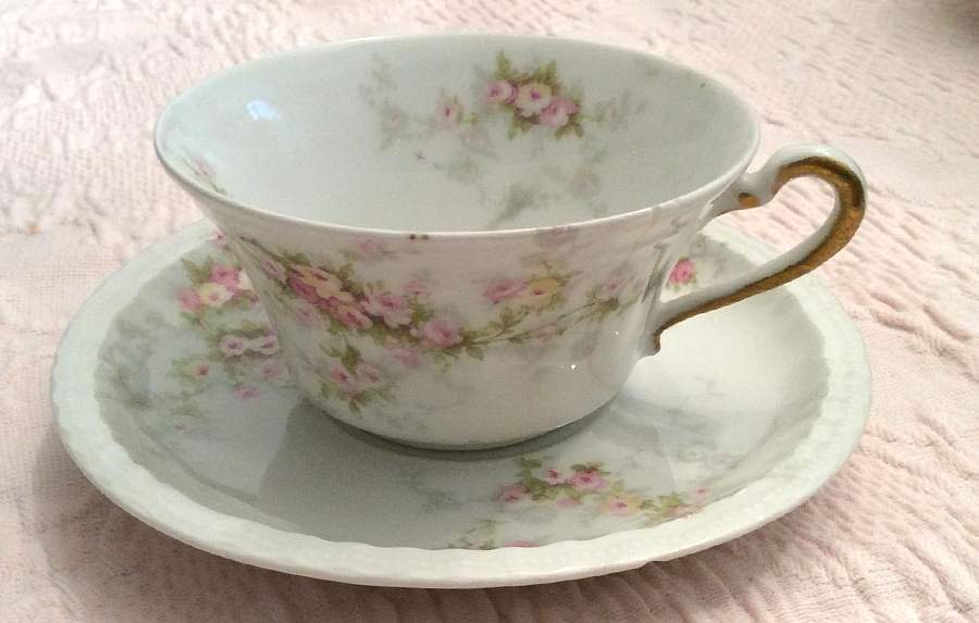 Schleiger 149l Flat Cup & Saucer Set by Haviland-1