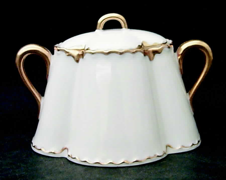 Schleiger 15 Sugar Bowl & Lid by Haviland-1